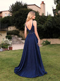 Robe bleu marine chic pour mariage