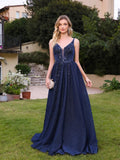 robe bleu marine chic pour mariage